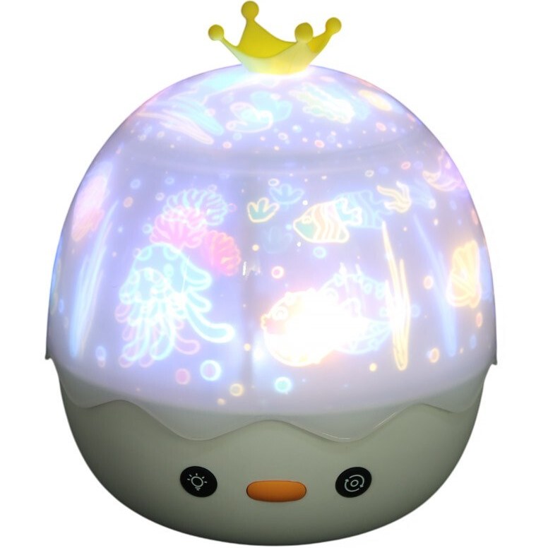 رقص نور گردان Crown Elf Projection Light 